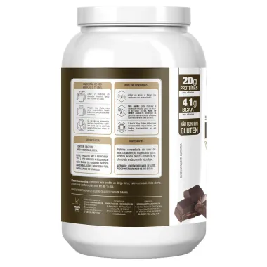 Health Whey Protein Health Labs Sabor Chocolate 900g