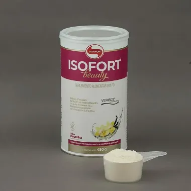 Isofort Beauty Vitafor Sabor Baunilha 450g_4