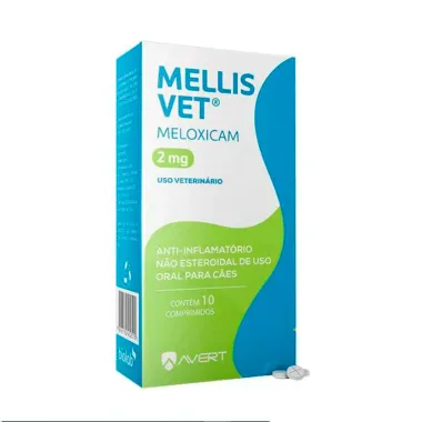 Mellis Vet 2mg para Cães de 10 a 15Kg com 10 Comprimidos