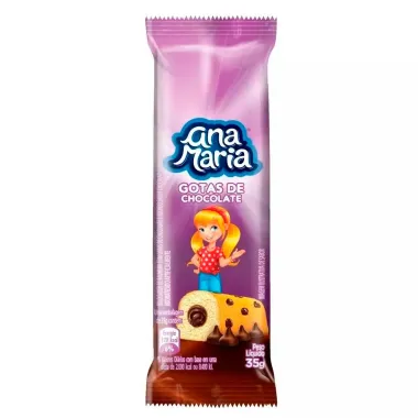 Bolinho Ana Maria Gotas de Chocolate 35g