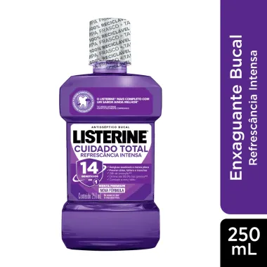 Antisséptico Bucal Listerine Total Menta Fresca 250ml_3