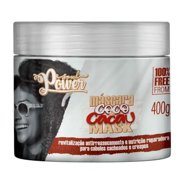 Máscara Capilar Soul Power Coco e Cacau Mask 400g