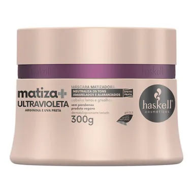 Máscara Matizadora Haskell Matiza+ Ultravioleta 300g