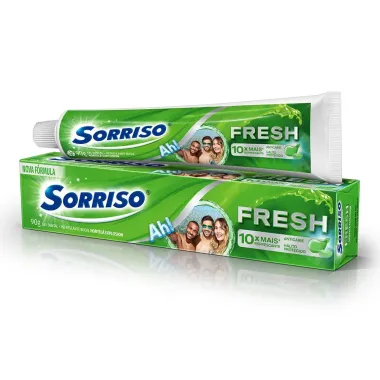 Creme Dental Sorriso Fresh Hortelã Explosion com 90g