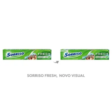 Creme Dental Sorriso Fresh Hortelã Explosion com 90g