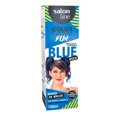 Tonalizante Color Express Fun Salon Line Blue Rock 100ml