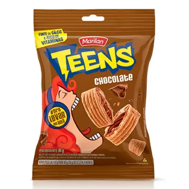 Biscoito Marilan Teens Chocolate 80g