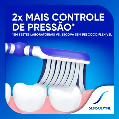 Escova Dental Sensodyne Repair e Protect Extra Macia Cores Sortidas com 2 Unidades