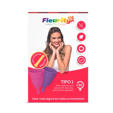 COLET MENST FLEURITY TIPO 1 C/2