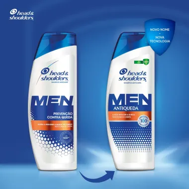 Shampoo Head & Shoulders Prevenção Contra Queda para Homem com 200ml