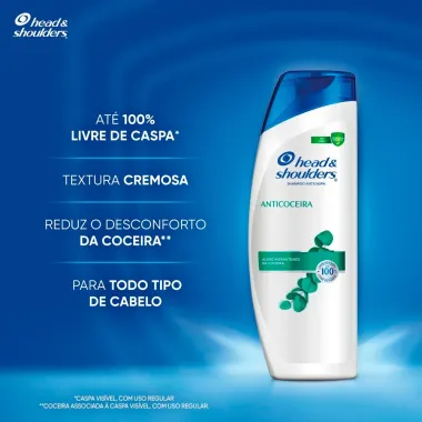 Shampoo Head & Shoulders Anticoceira com 200ml