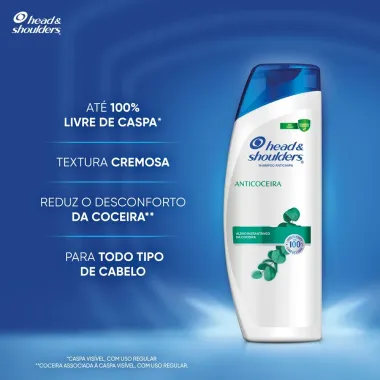 Shampoo Anticaspa Head & Shoulders Anti Coceira 400ml
