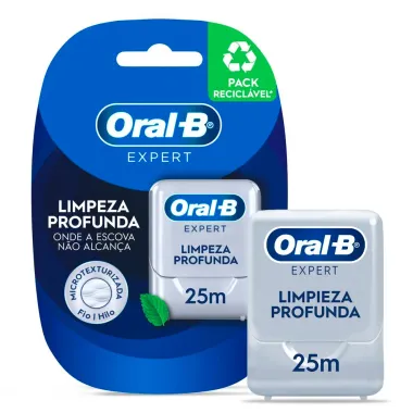 Fio Dental Oral B Pro Saúde com 25m com 1 Unidade