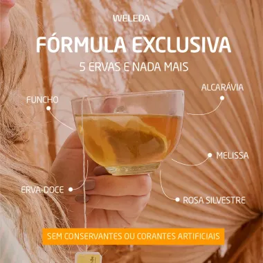 Chá Weleda Misto da Mamãe com 15 Saquinhos de 1,5g cada