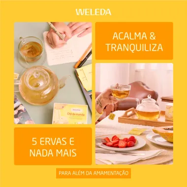 Chá Weleda Misto da Mamãe com 15 Saquinhos de 1,5g cada