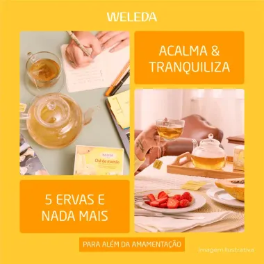 Ch&aacute; Weleda Misto da Mam&atilde;e com 15 Saquinhos de 1,5g cada