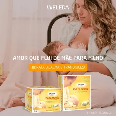 Ch&aacute; Weleda Misto da Mam&atilde;e com 15 Saquinhos de 1,5g cada