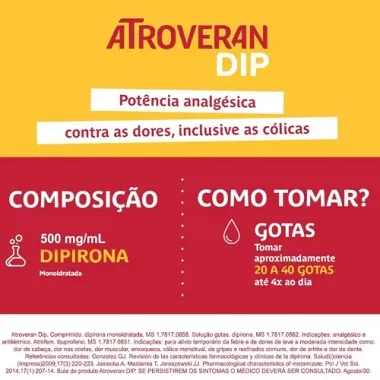 Atroveran Dip Gotas com 20ml