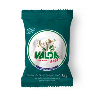 Pastilha Valda Diet 12g