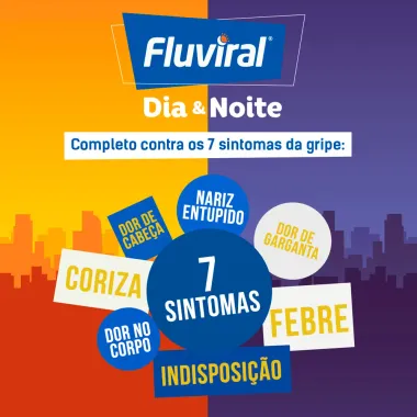 Fluviral Dia com 20 Comprimidos