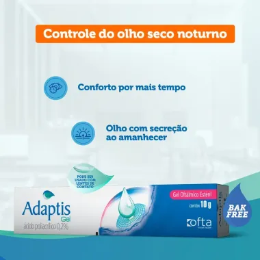 Adaptis Gel Oftálmico com 10g