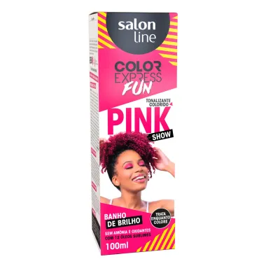 Tonalizante Color Express Fun Salon Line Pink Show 100ml