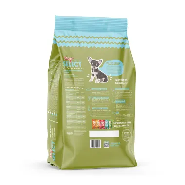 Ração para Cachorro Quatree Select Filhote Raças Pequenas Sabor Frango e Arroz 3Kg