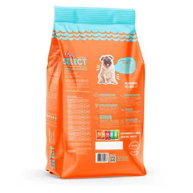 Ração para Cachorro Quatree Select Adulto Raças Pequenas Sabor Frango e Arroz 3Kg