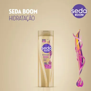 Shampoo Seda Boom Hidratação Pro Curvatura Revitalização 300ml