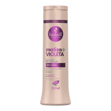 Shampoo Pré-Matização Haskell Matiza+ Violeta 300ml