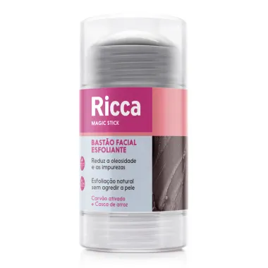 Bastão Esfoliante Facial Ricca O Poderoso Carvão! 30g