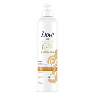 Creme de Pentear Dove Texturas Reais Cabelos Cacheados 355ml