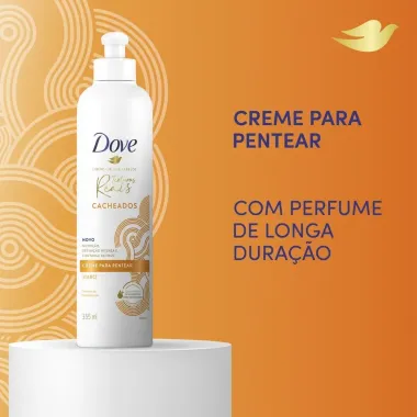 Creme de Pentear Dove Texturas Reais Cabelos Cacheados 355ml