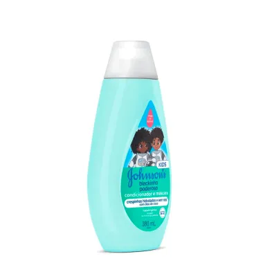Condicionador e Máscara Johnson's Kids Blackinho Poderoso 380ml