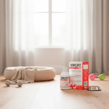 Hemolipet Suplemento Vitamínico para Cães e Gatos 60ml