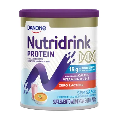 Nutridrink Protein Sem Sabor Zero Lactose 700g