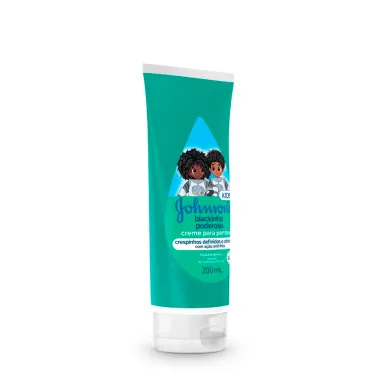 Creme para Pentear Johnson's Kids Blackinho Poderoso 200ml