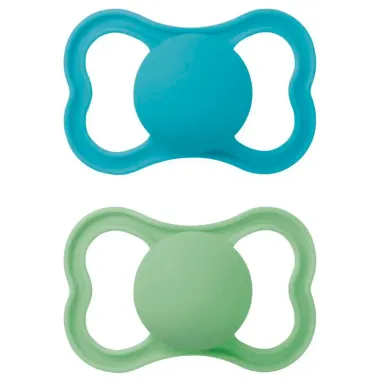 Chupeta Mam Supreme Silicone 16+ Meses Azul 2 Unidades