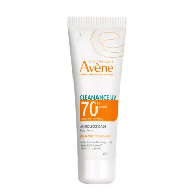 Protetor Solar Avène Cleanance UV Antioleosidade FPS 70 40g