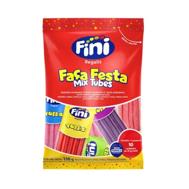 Balas Fini Festa Mix Sabores Sortidos 150g