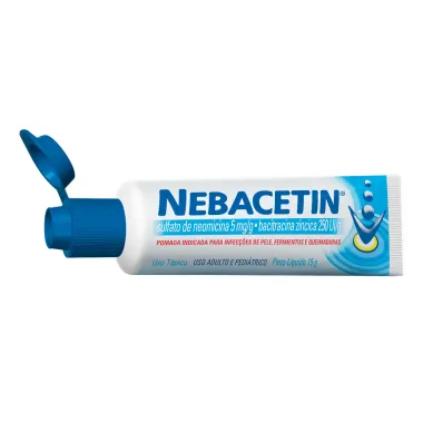 Nebacetin Pomada com 15g