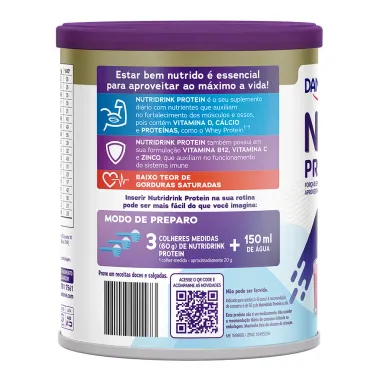 Nutridrink Protein Sem Sabor Zero Lactose 350g