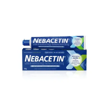 Nebacetin Pomada com 50g
