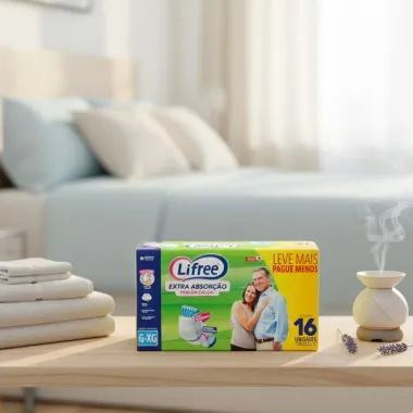 Fralda Calça Lifree Extra Absorção Tamanho G/XG com 16 Unidades