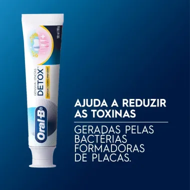 Creme Dental Oral-B Gengiva Detox Tartar Defense 130g Leve Mais Pague Menos