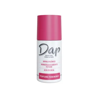 Desodorante Dap Roll-On Feminino Perfumado Antiperspirante 55ml