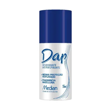 Desodorante Dap Roll-On Masculino Perfumado Antiperspirante 55ml