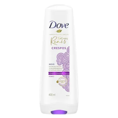 Condicionador Dove Texturas Reais Cabelos Crespos 400ml