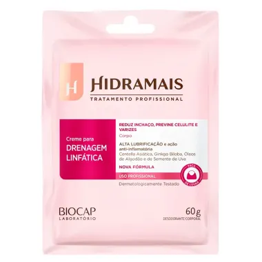 Creme para Drenagem Linfática Hidramais 60g