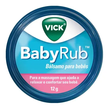 Vick BabyRub Bálsamo para Bebês Lata 12g